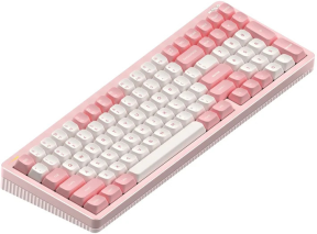 Nuphy Halo96 V2 IO Series Mekanik Klavye Red Max Pembe
