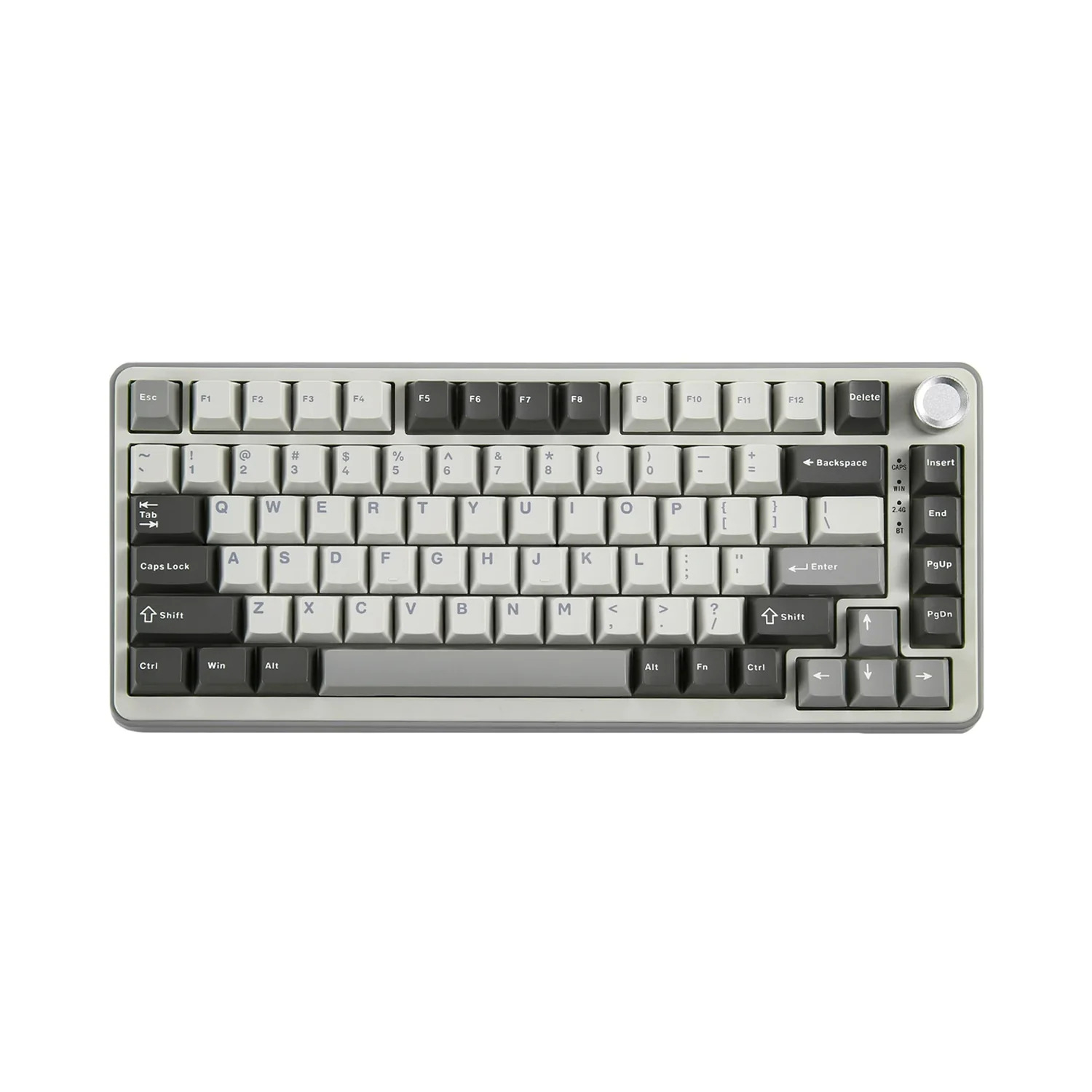 YUNZII B75 Pro Mekanik Klavye Gri Cocoa Cream V2 Switch