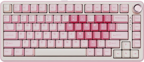 YUNZII B75 Pro Mekanik Klavye Pembe  Milk Switch