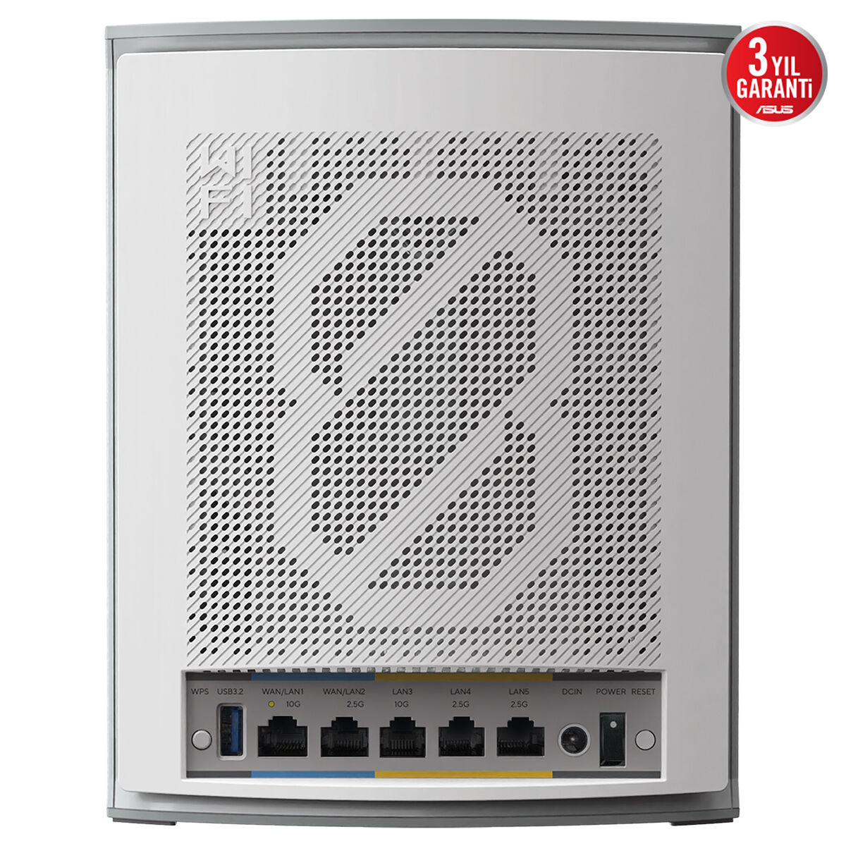 ASUS ZenWiFi BN12 BN19000 WiFi8 Tri-Band Kablosuz Mesh Sistemi (Beyaz, Üçlü Paket)