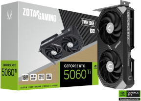 Zotac Gaming GeForce RTX 5060 Ti 16GB TWIN EDGE OC ZT-B50620H-10M GDDR7 128Bit Gaming (Oyuncu) Ekran Kartı
