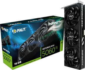 Palit RTX 5060 Ti INFINITY 3 16GB NE7506T019T1-GB2061S GDDR7 128Bit Gaming (Oyuncu) Ekran Kartı