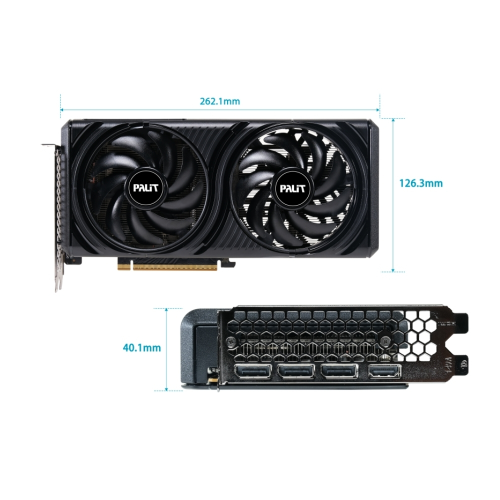 Palit RTX 5060 INFINITY 2 OC 8GB NE75060V19P1-GB2063L GDDR7 128Bit Gaming (Oyuncu) Ekran Kartı