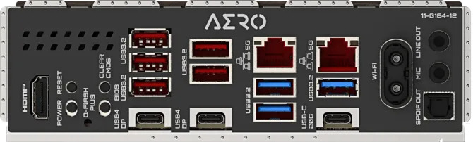 Gigabyte  X870E Aero X3D Dark Wood AMD AM5 ATX Gaming (Oyuncu) Anakart