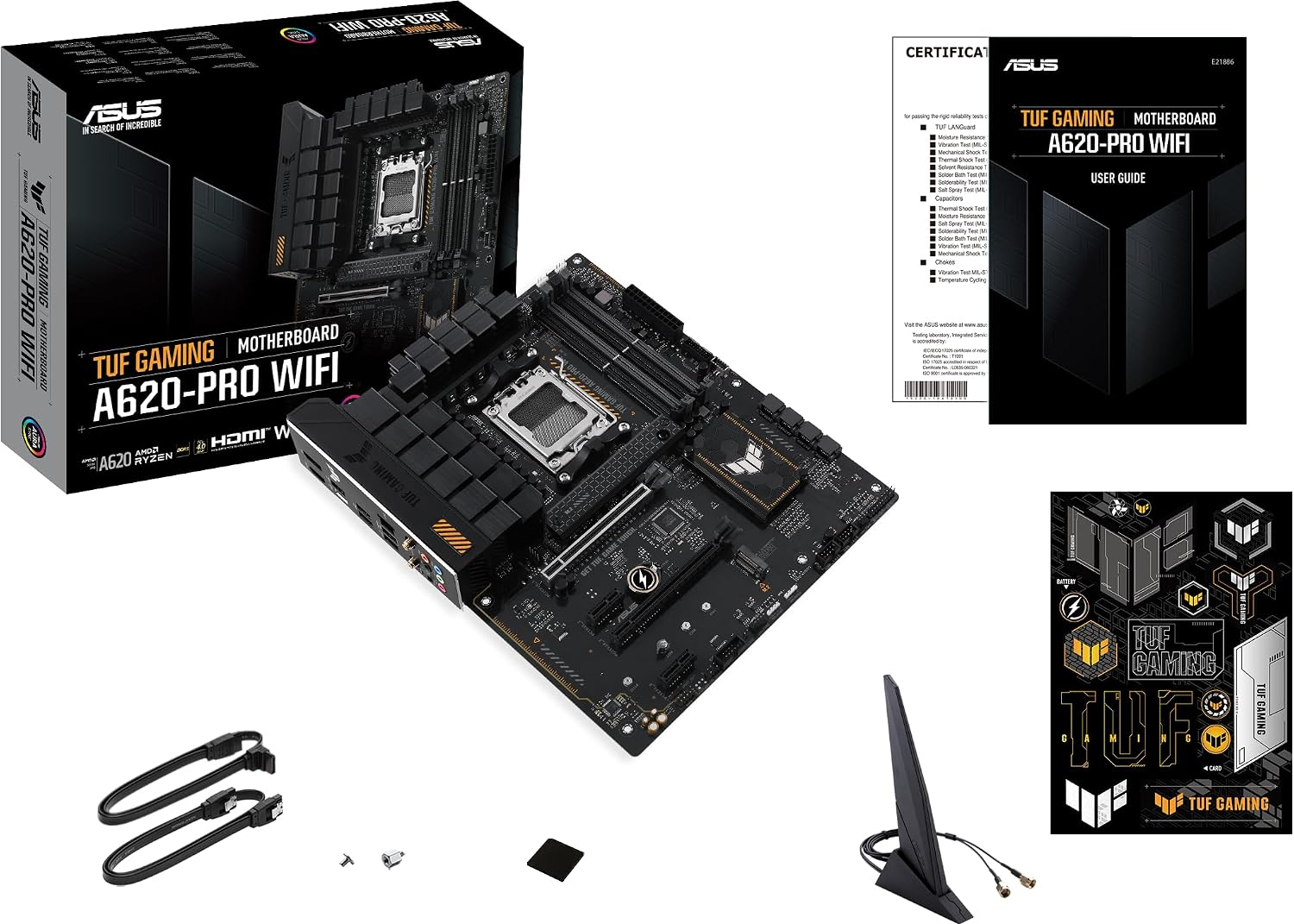 ASUS TUF GAMING A620-PRO WIFI ATX Anakart