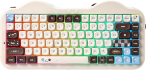 YUNZII C75 Milk V2 Switch Mekanik Choco Klavye
