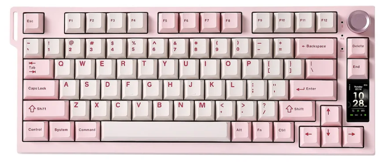 YUNZII IF75 Mekanik Candy Switch Pembe Klavye