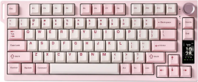 YUNZII IF75 Mekanik Candy Switch Pembe Klavye