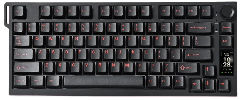 YUNZII IF75 Mekanik Candy Switch Siyah Klavye
