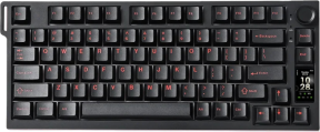 YUNZII IF75 Mekanik Candy Switch Siyah Klavye