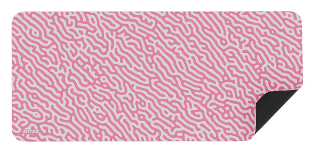 Hawk Maze 90X40 Pembe Mouse Pad