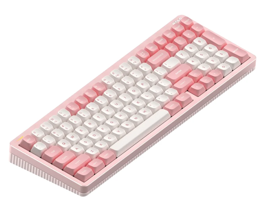 Nuphy Halo96 V2 IO Series Brown Max Mekanik Pembe Klavye