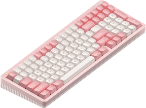 Nuphy Halo96 V2 IO Series Brown Max Mekanik Pembe Klavye