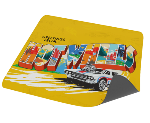 Hawk Hot Wheels Retro 45X40 2MM Mouse Pad