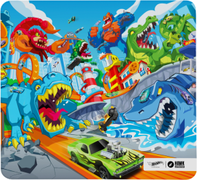 Hawk Hot Wheels Attack City 45X40 2MM Mouse Pad