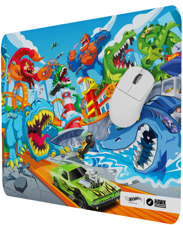 Hawk Hot Wheels Attack City 45X40 2MM Mouse Pad