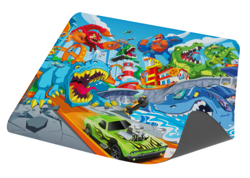 Hawk Hot Wheels Attack City 45X40 2MM Mouse Pad