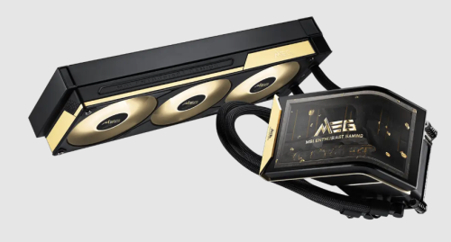 MSI MEG CORELIQUID E15 360 6.67″ 2K AMOLED Ekranlı ARGB Fanlı Siyah Sıvı İşlemci Soğutucu