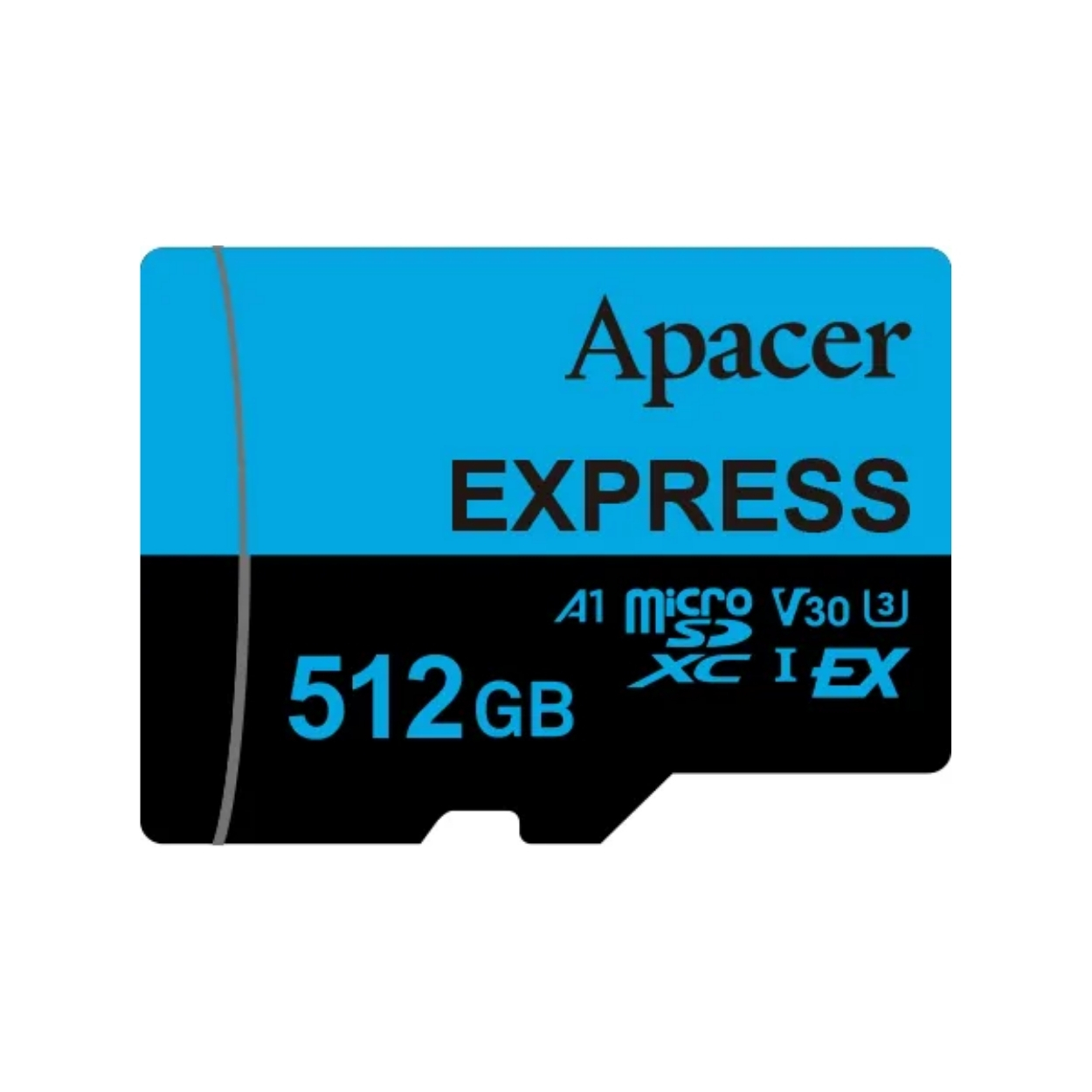 Apacer 512GB MicroSD Express Hafıza Kartı (AP512GMCEXG3X17-RA)