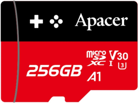 Apacer 256GB MicroSD Gaming Hafıza Kartı (AP256GMCSX10U7-RAGC)