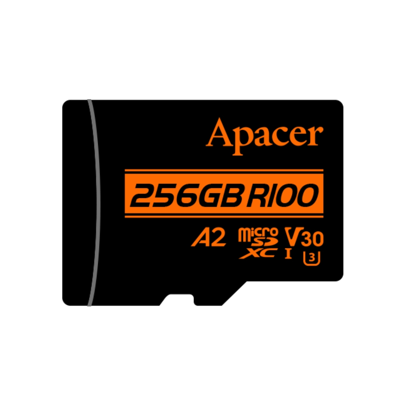Apacer 256GB R100 MicroSD Hafıza Kartı (AP256GMCSX10U8-R)