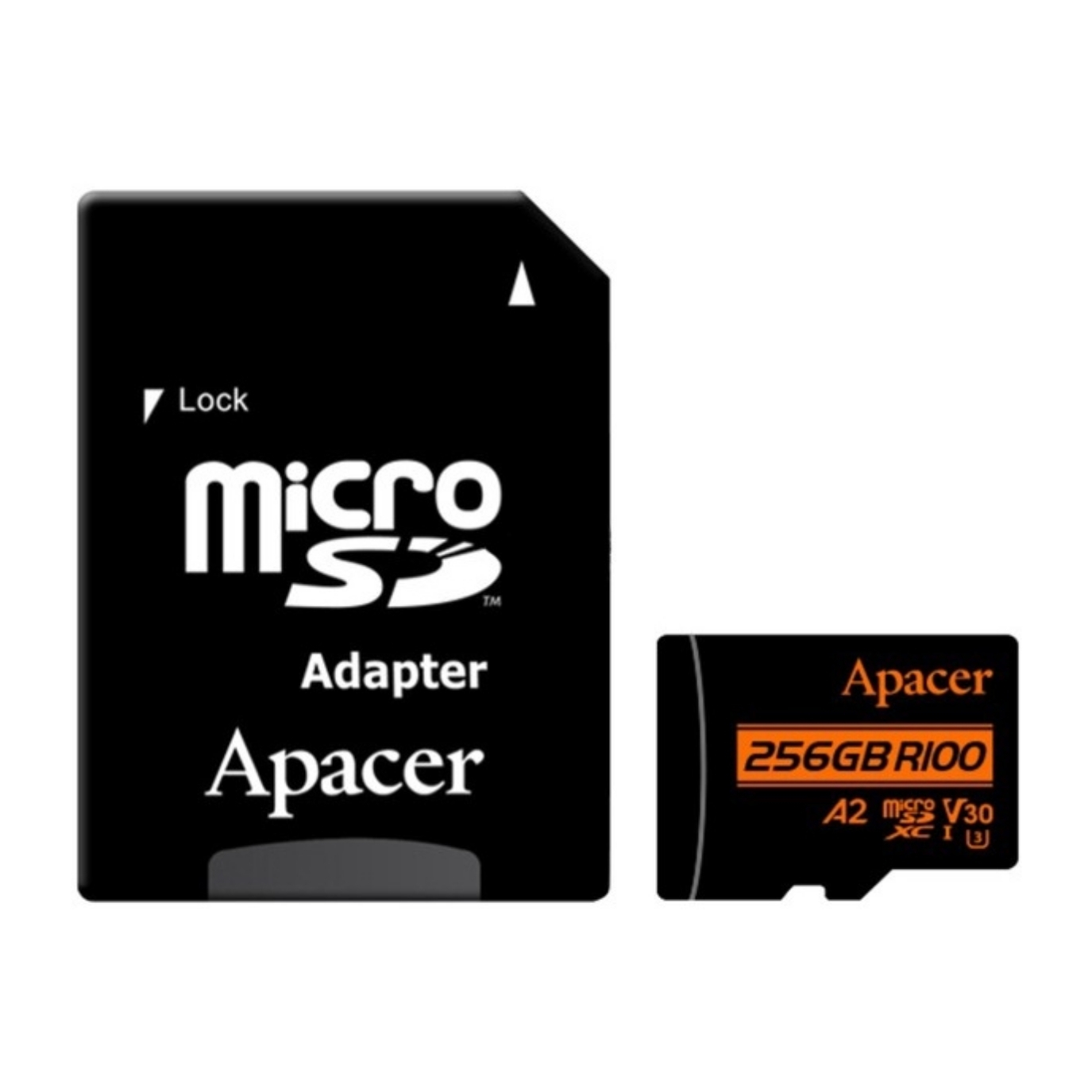 Apacer 256GB R100 MicroSD Hafıza Kartı (AP256GMCSX10U8-R)