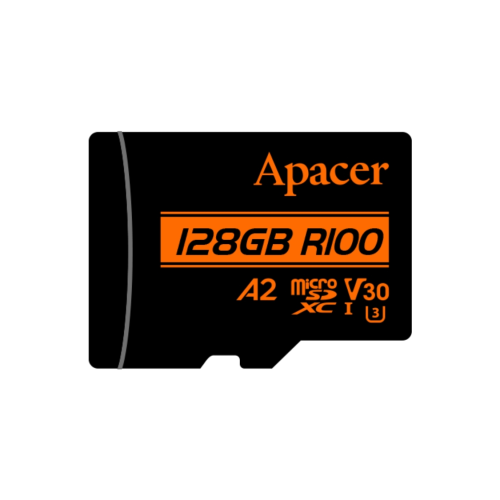 Apacer 128GB R100 MicroSD Hafıza Kartı (AP128GMCSX10U8-R)