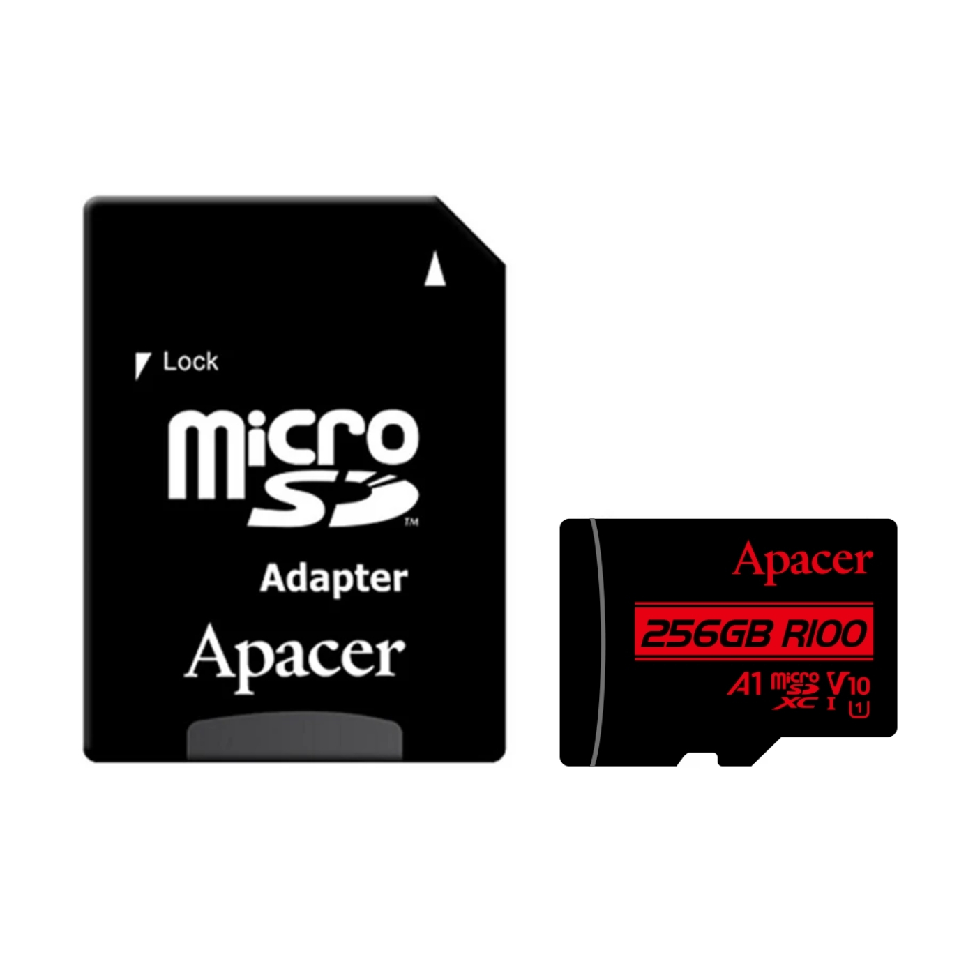 Apacer 256GB MicroSD Hafıza Kartı R100MB/s (AP256GMCSX10UB-R)
