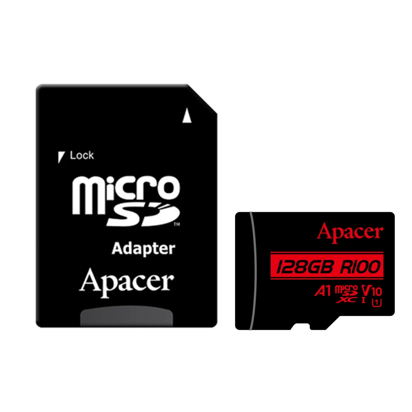 Apacer 128GB MicroSD Hafıza Kartı R100MB/s (AP128GMCSX10UB-R)