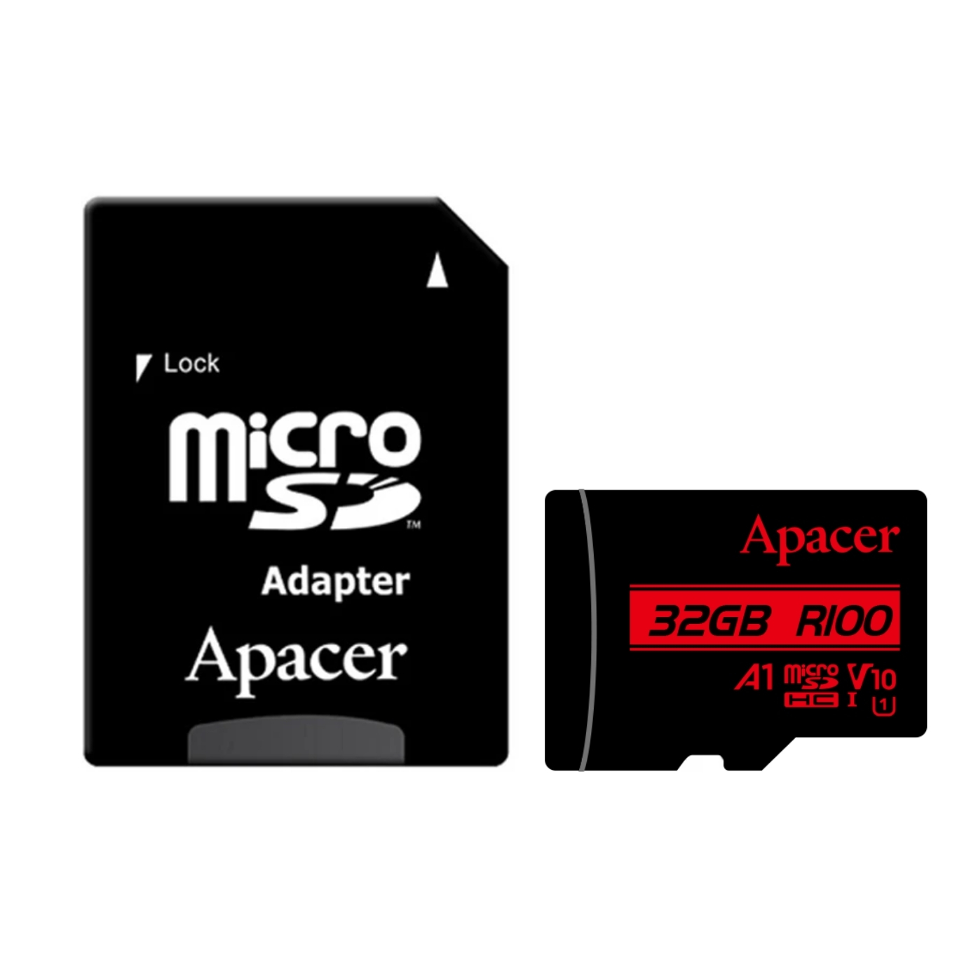Apacer 32GB MicroSD Hafıza Kartı R100MB/s (AP32GMCSH10UB-R)