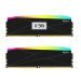V-Color Manta XFinity+ ARGB AMD 32GB (2x16GB) DDR5 6400MHz CL32 Siyah Gaming Ram (Bellek) (OTMXFAL1664832KWK)