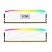 V-Color Manta XFinity+ ARGB AMD 32GB (2x16GB) DDR5 6400MHz CL32 Beyaz Gaming Ram (Bellek) (OTMXFAL1664832WWK)