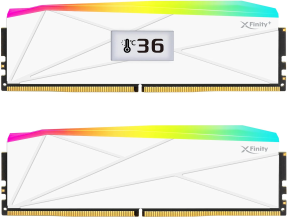 V-Color Manta XFinity+ ARGB Intel 32GB (2x16GB) DDR5 6400MHz CL32 Beyaz Gaming Ram (Bellek) (OTMXFL1664832WWK)