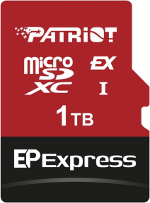 Patriot 1TB EP Express Micro SD Hafıza Kartı (PEF1TEPEXMCX)