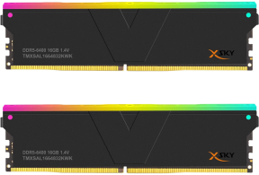 V-Color Manta XSky RGB AMD 32GB (2x16GB) DDR5 6400MHz CL32 Siyah Gaming Ram (Bellek) (TMXSAL1664832KWK)