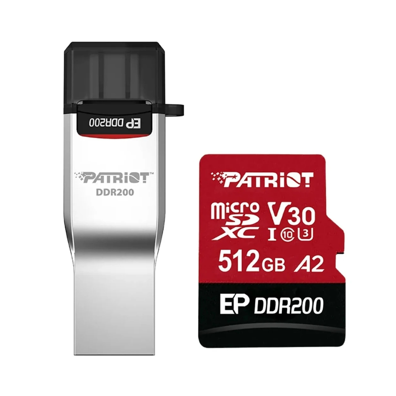 Patriot 512GB EP DDR200 Micro SD Hafıza Kartı (PEF512GEP33MCX)