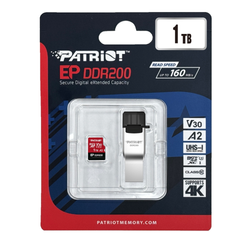 Patriot 1TB EP DDR200 Micro SD Hafıza Kartı (PEF1TEP33MCX)