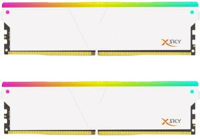 V-Color Manta XSky RGB AMD 32GB (2x16GB) DDR5 6000MHz CL28 Beyaz Gaming Ram (Bellek) (TMXSAL1660828WWK)