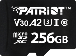 Patriot 256GB VX Series V30 A2 Micro SD Hafıza Kartı (PSF256GVX32MCX)