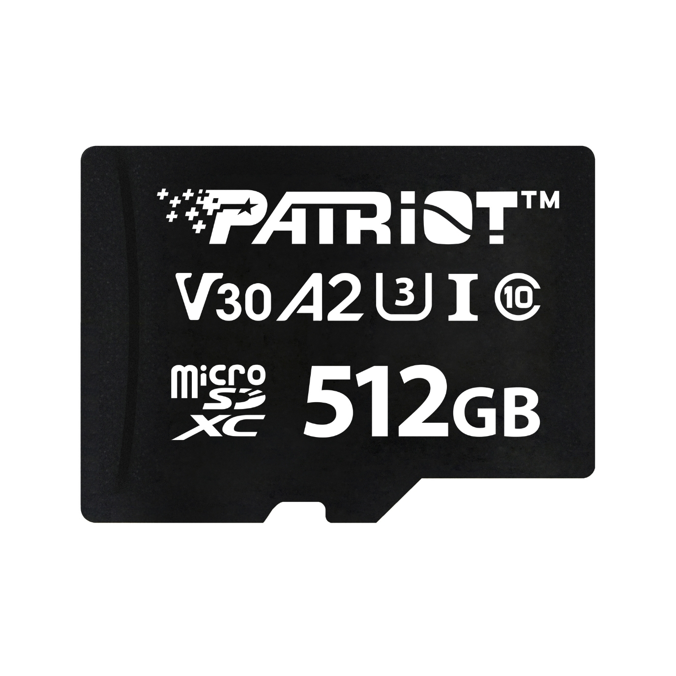 Patriot 512GB VX Series V30 A2 Micro SD Hafıza Kartı (PSF512GVX32MCX)