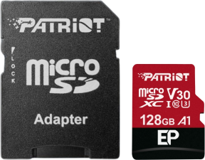 Patriot 128GB EP Series V30 A1 Micro SD Hafıza Kartı (PEF128GEP31MCX)