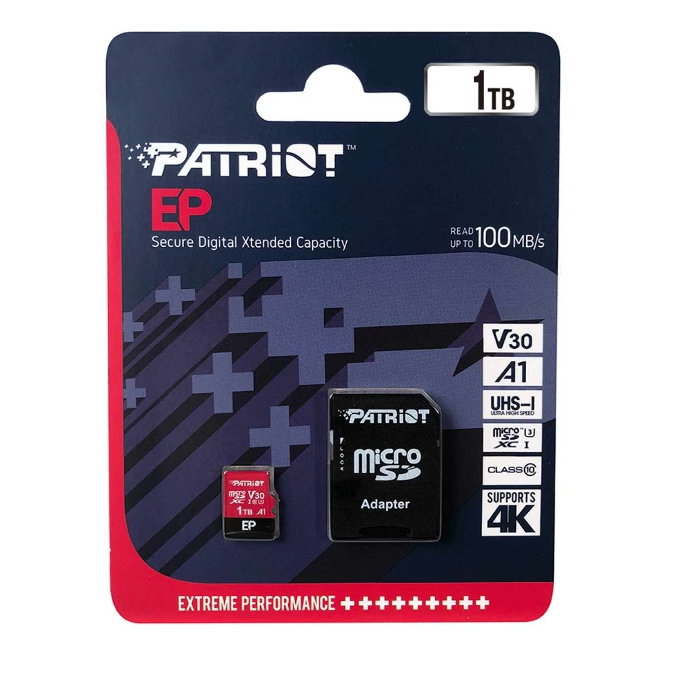 Patriot 1TB EP Series V30 A1 Micro SD Hafıza Kartı (PEF1TBEP31MCX)