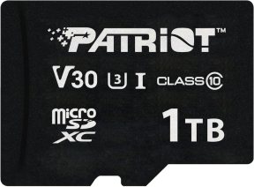Patriot 1TB VX Series V30 Micro SD Hafıza Kartı (PSF1TBVX31MCX)