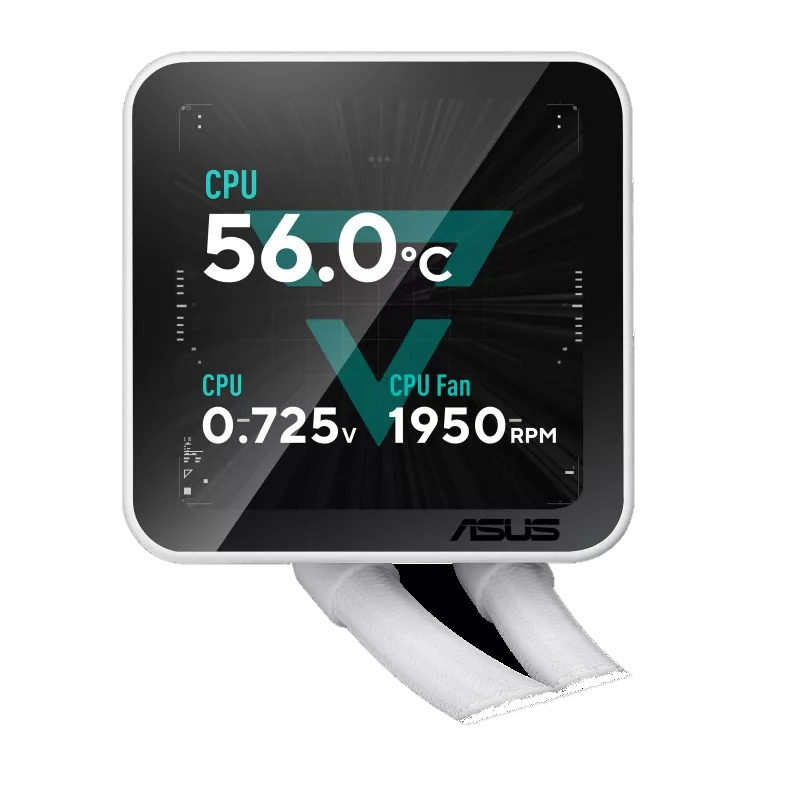 Asus Prime LC II 360 ARGB LCD 360mm Beyaz İşlemci Sıvı Soğutucu