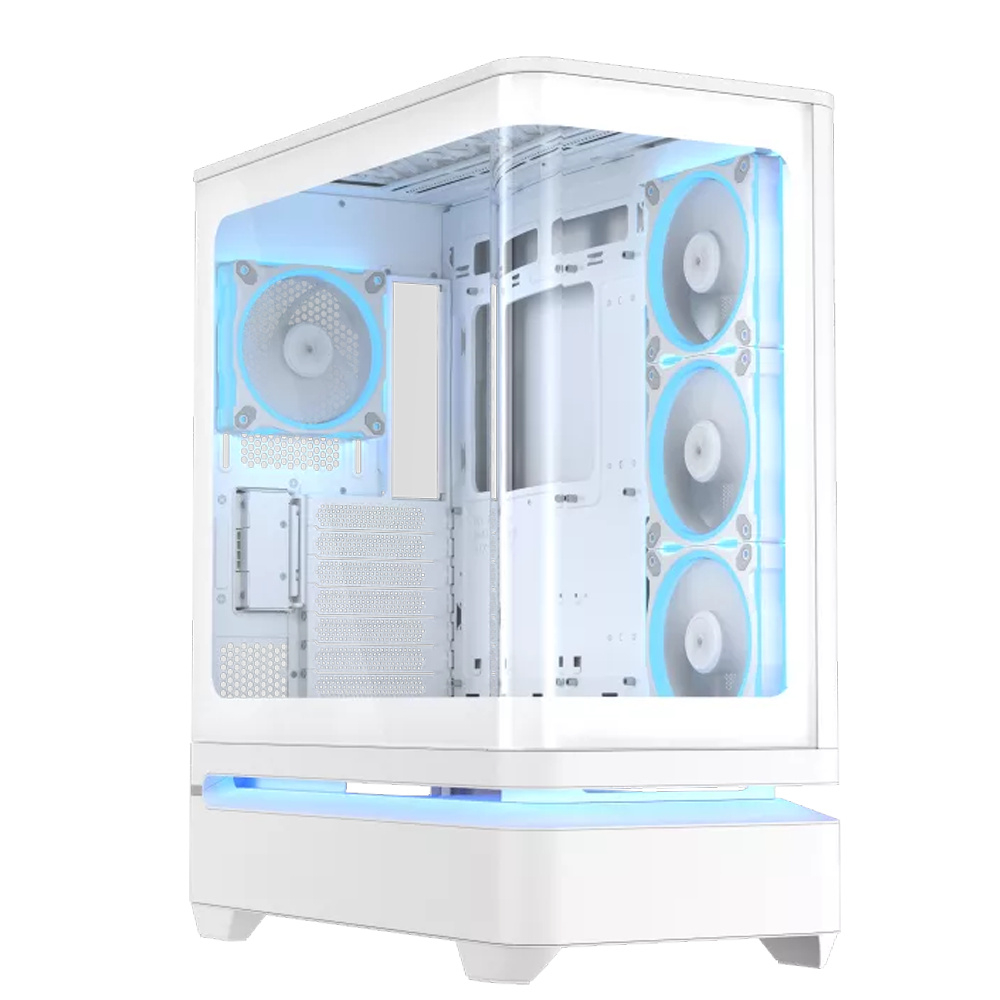 ASUS Prime AP304 TG ARGB USB 3.2 Temperli Cam Beyaz ATX Gaming (Oyuncu) Kasa