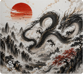 Titanseat MoS Ryujin 45x40 Speed Mouse Pad