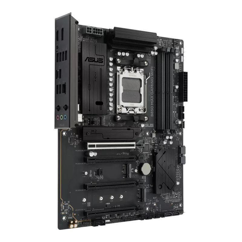 ASUS B850 MAX GAMING WIFI AMD Soket AM5 B850 DDR5 8000+MT/s (OC) Wi-Fi 6E ATX Anakart (90MB1PR0-M0EAY0)