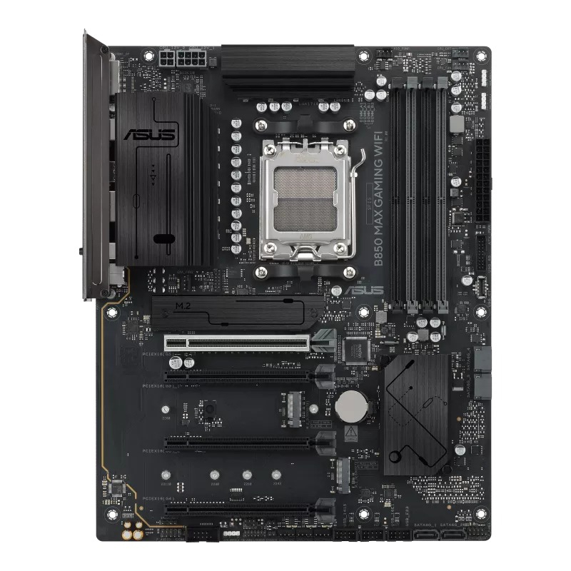 ASUS B850 MAX GAMING WIFI AMD Soket AM5 B850 DDR5 8000+MT/s (OC) Wi-Fi 6E ATX Anakart (90MB1PR0-M0EAY0)