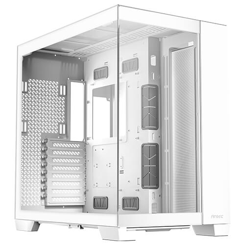 Antec C8 Full Tower E-ATX Temperli Camlı Çift Hazneli Beyaz Bilgisayar Kasası