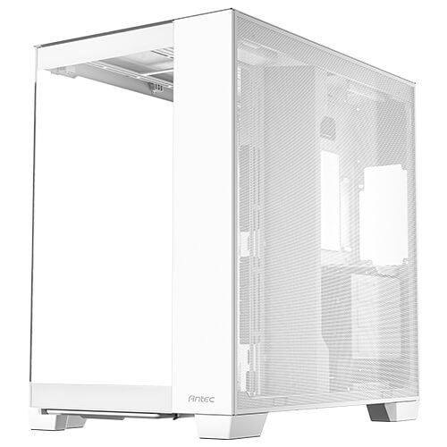 Antec C8 Full Tower E-ATX Temperli Camlı Çift Hazneli Beyaz Bilgisayar Kasası